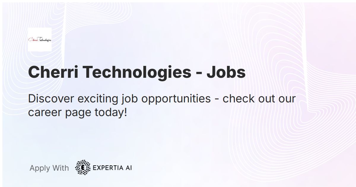 cherri-technologies-career-page-jobs