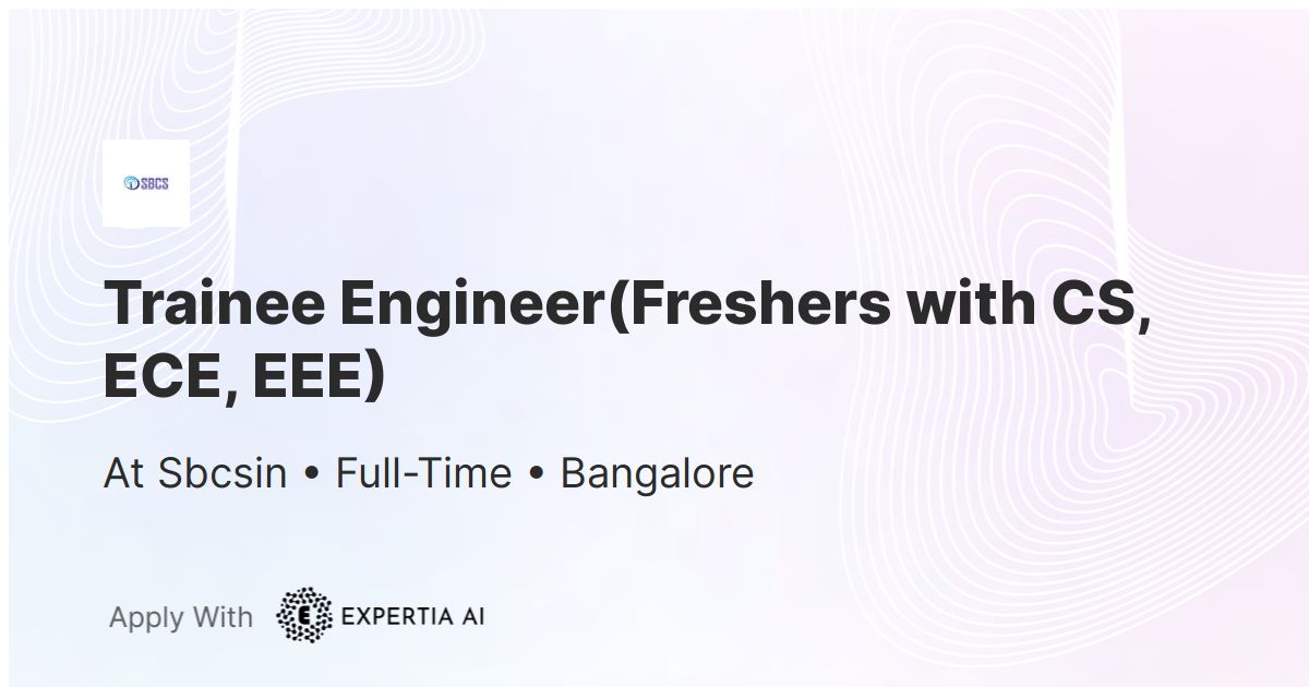 Expertia AI Your AIpowered Hiring Partner